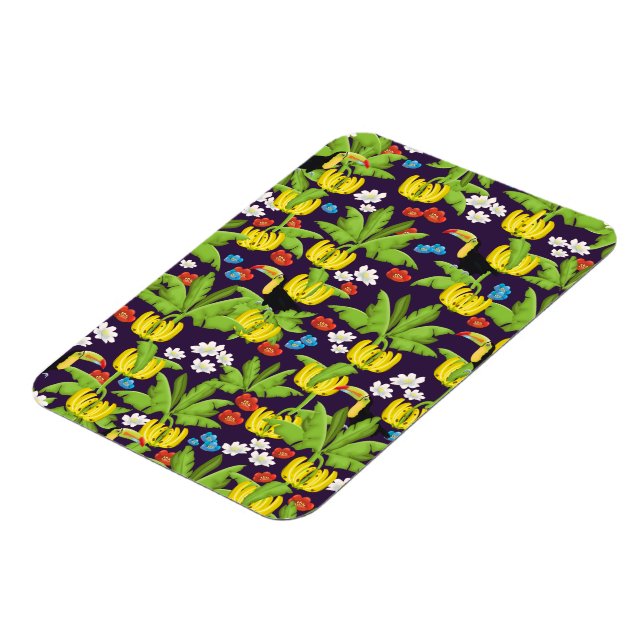 Tropical pattern magnet (Left Side)