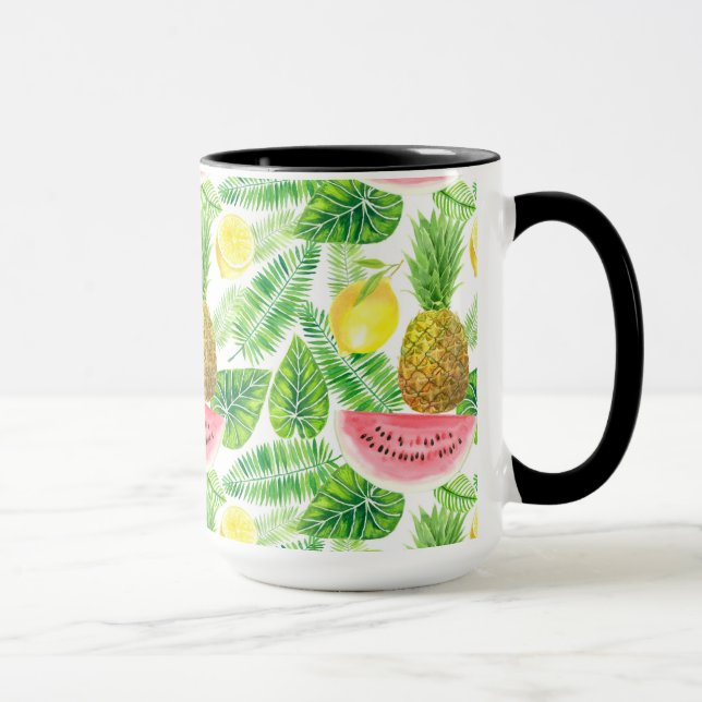 Tropical pattern mug (Right)
