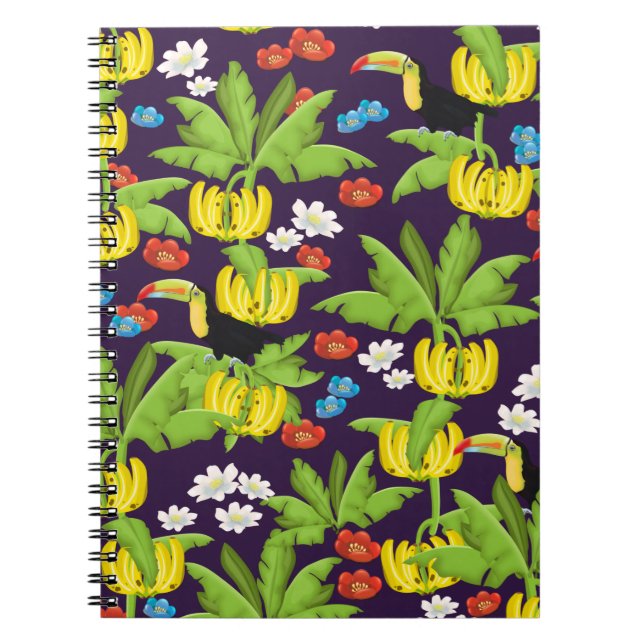 Tropical pattern notebook (Front)