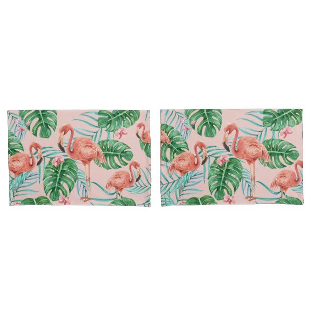 Tropical Pattern Pillowcase (Front-Set)