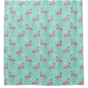 Tropical Pattern Shower Curtain