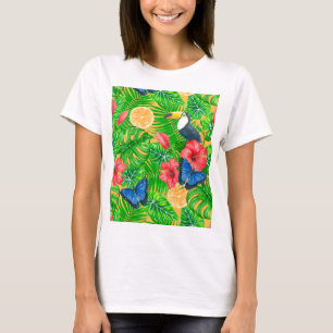 Tropical pattern T-Shirt
