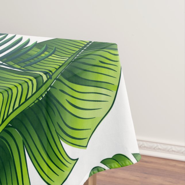 Tropical Pattern Tablecloth (In Situ)