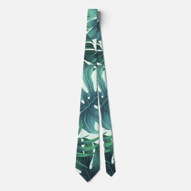 Tropical Pattern Tie (Front)