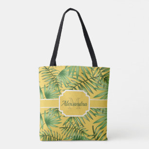 Tropical Pattern Tote Bag