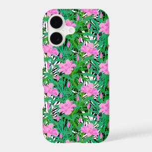 Tropical Pattern With Jungle Flowers