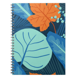 Tropical Patterns Plant Art Plant Life Art Leaves Notebook