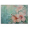 Tropical Peach White Hibiscus Floral Love 