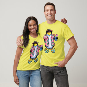 Tropical Penguin T-Shirt
