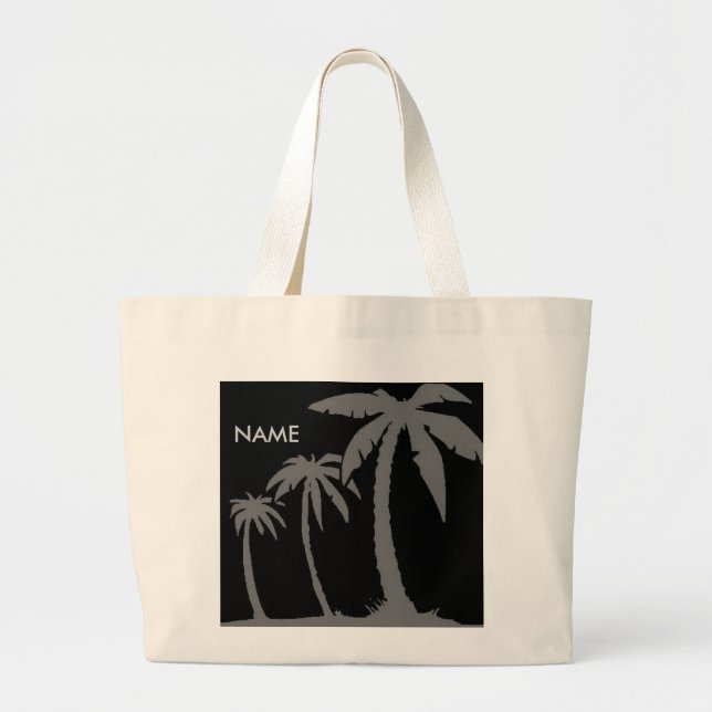 Tropical Personalised Tote (Front)