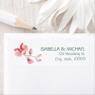 Tropical Personalised Wedding Address