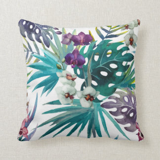 Tropical pillow (White)