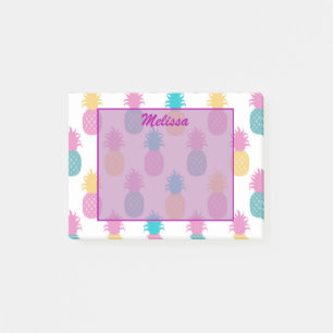 Tropical Pineapple Beauty Post-it Notes