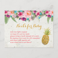 Tropical Pineapple Books for Baby