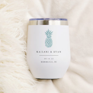 Tropical Pineapple Destination Wedding Favour