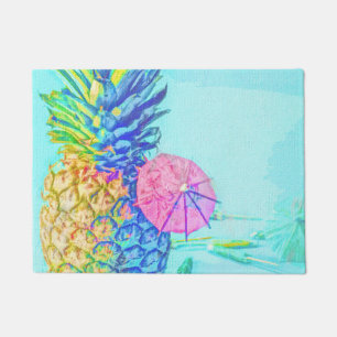 Tropical Pineapple Doormat
