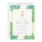 Tropical Pineapple Gold Save the Date Cards