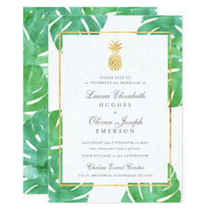 tropical wedding invitations zazzle co uk