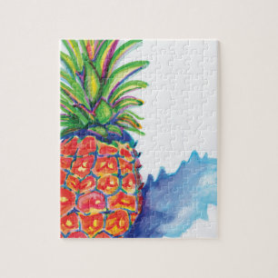 Tropical Pineapple Jigsaw Puzzle