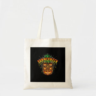 Tropical Pineapple Monster Halloween Classic Tote Bag