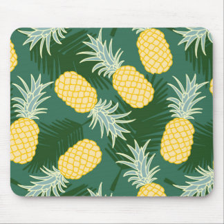 Tropical pineapple mouse mat
