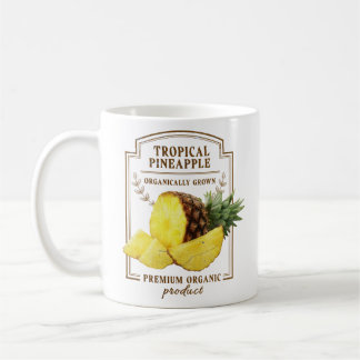 Tropical Pineapple Organically Grown Coffee Mug