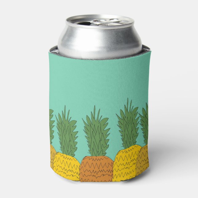 Tropical Pineapple Party Beer Coozies (Can Front)