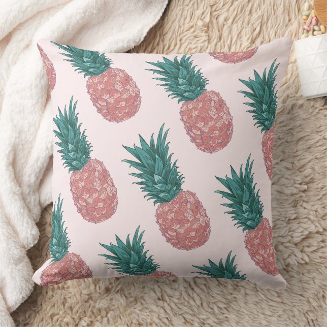 Tropical Pineapple Pattern Cushion (Blanket)