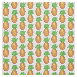 Tropical Pineapple Pineapples Fabric