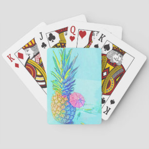 Tropical Pineapple Playing Cards