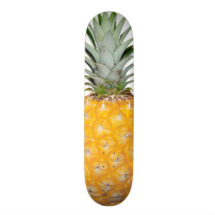 Tropical pineapple skateboard
