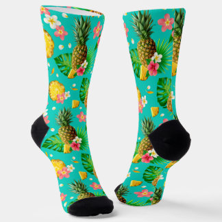 Tropical Pineapple Socks