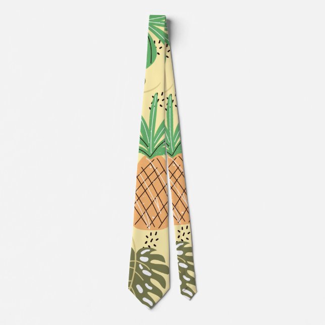 Tropical Pineapple Tie (Front)