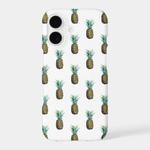 Tropical Pineapple Watercolor