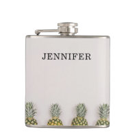 Tropical Pineapple with Name