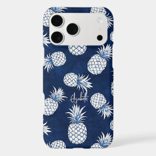 Tropical Pineapple with Name – Watercolor Style