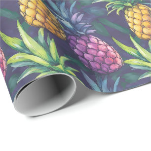 Tropical Pineapple Wrapping Paper