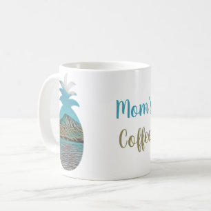 Tropical Pineapple Your Name Your Drink Coffee Mug