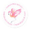 Tropical Pink Flamingo Address Labels