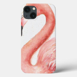 Tropical   Pink Flamingo iPhone 13 Case