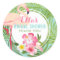 Tropical Pink Flamingo Floral Bridal Shower