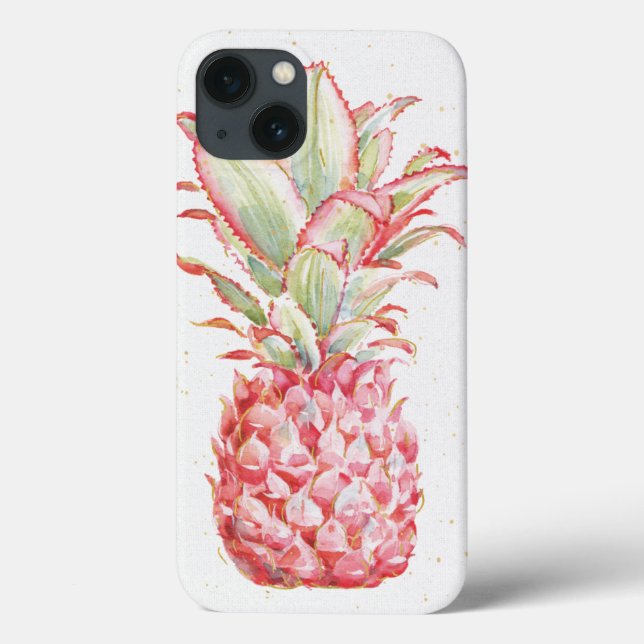 Tropical | Pink Pineapple Case-Mate iPhone Case (Back)