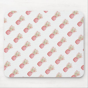 Tropical   Pink Pineapple Mouse Mat