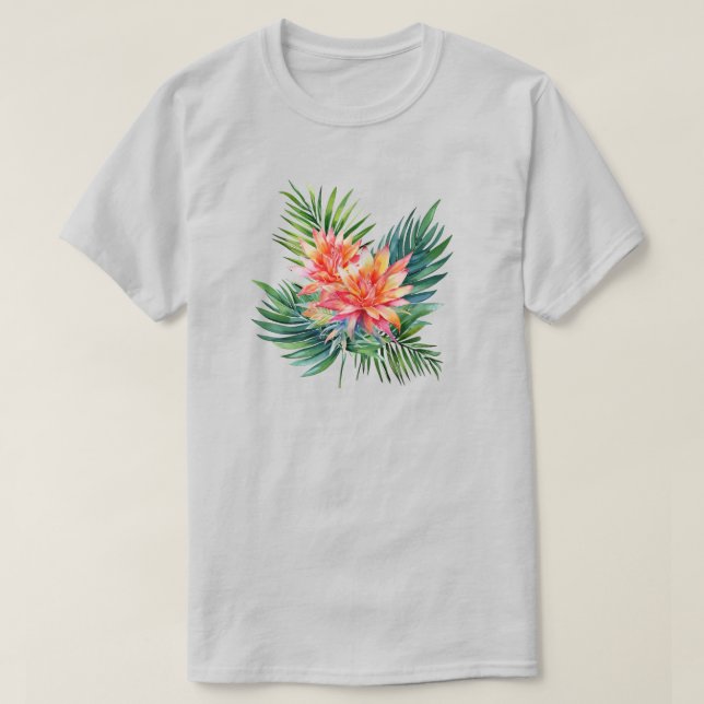 Tropical Plant T-Shirt (Design Front)