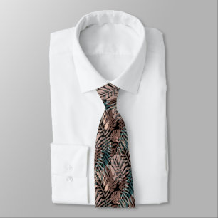 Tropical plants, jungle, tropics , beige ,leaves tie