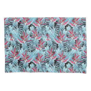 Tropical plants pillowcase