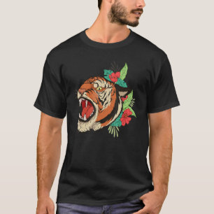 Tropical Predator Jungle Animal  Wild Cat Asian Ti T-Shirt