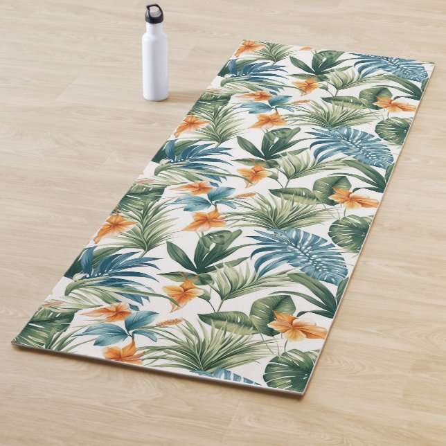 Tropical Print Yoga Mat (In Situ)