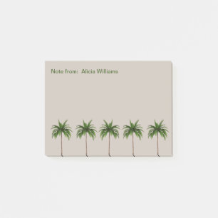 Tropical Professional Communication Post-it Notes