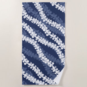 Tropical puakenikeni beach towel